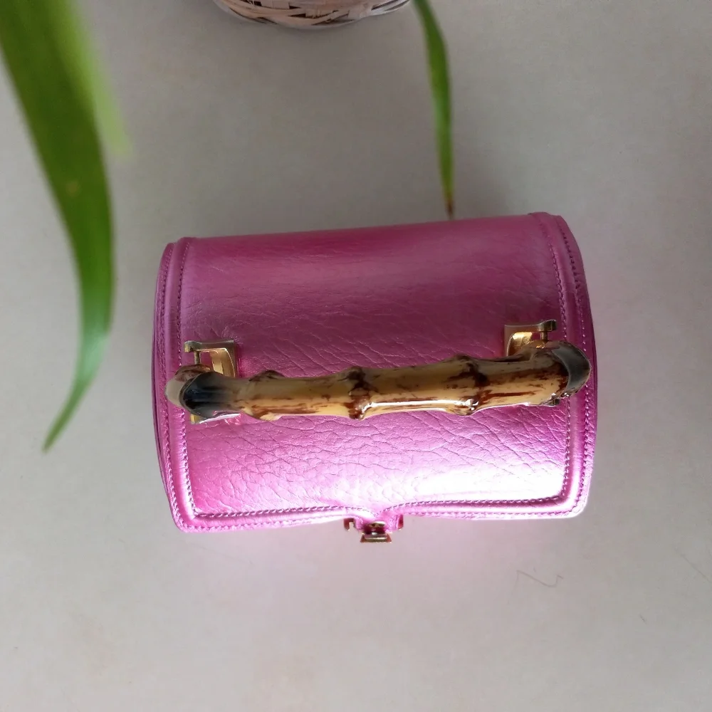 Coblentz Leather, Vintage 1960’s Purse, Made in Italy So cute & leather painted